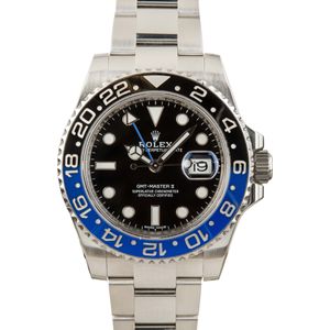 Rolex GMT-Master II Batman Bezel 116710blnr