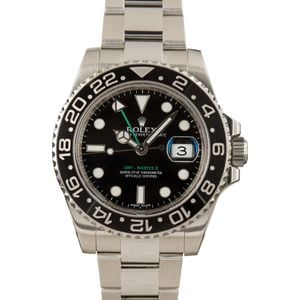 Rolex GMT-Master II Ref 116710 Black Dial