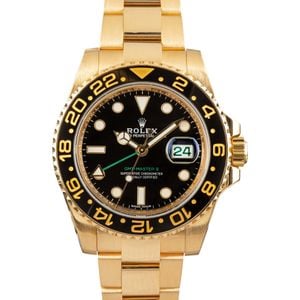 Rolex GMT-Master II Ref 116718 Black Dial