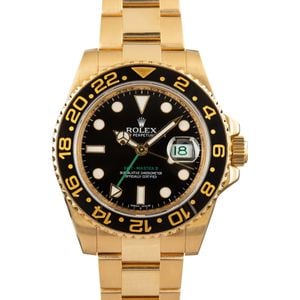 Rolex GMT-Master II Ref 116718 Black Dial