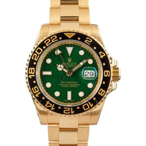 Rolex GMT-Master II ref 116718 Green Dial 1