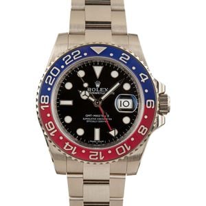 Rolex GMT- Master II Ref 116719 White Gold Oyster Pepsi