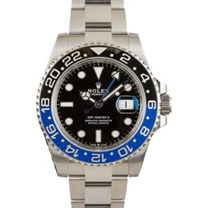 Rolex GMT-Master II Ref 126710 Batman Oyster