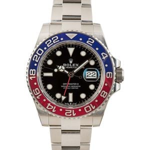 Rolex GMT-Master II Ref 126710 Red & Blue Pepsi