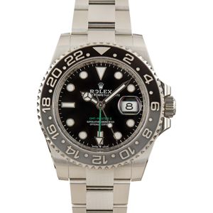 Rolex GMT-Master II ref 126710GRNR Stainless Steel