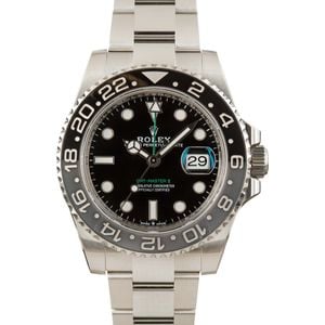 Rolex GMT-Master II ref 126710GRNR Stainless Steel