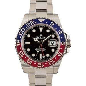 Rolex GMT-Master II Ref 126710 Stainless Steel Pepsi