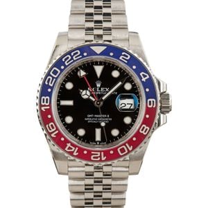 Rolex GMT-Master II Ref 126710BLRO Jubilee Bracelet