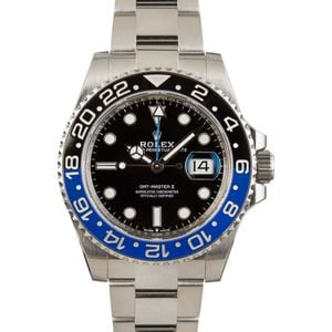 Rolex GMT-Master II Ref 126710 Batman Oyster