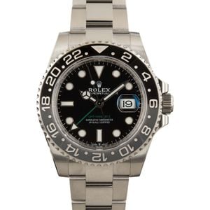 Rolex GMT-Master II ref 126710GRNR Stainless Steel Oyster