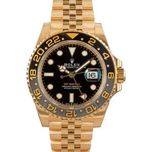 Rolex GMT-Master II Ref 126718 18k Yellow Gold Jubilee