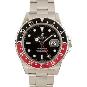 Rolex GMT-Master II Ref 16760 Stainless Steel Coke