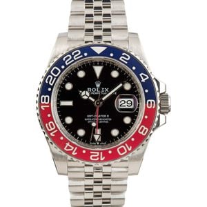 Rolex GMT-Master II Ref 126710BLRO Jubilee Bracelet