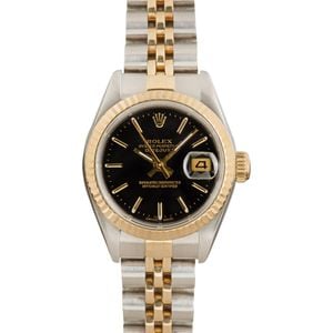 Ladies Rolex Date 69173 Black