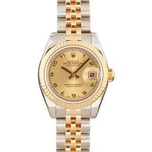 Rolex Datejust 179173 Champagne Dial