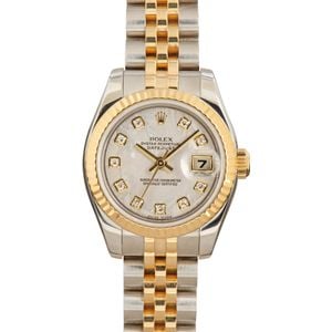 Rolex Lady-Datejust 179173 Meteorite Diamond