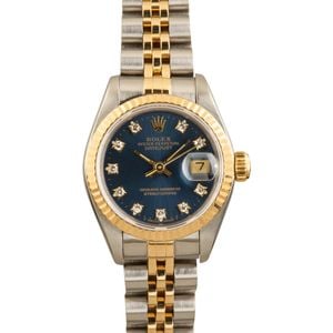 Rolex Datejust 69173 Blue Dial