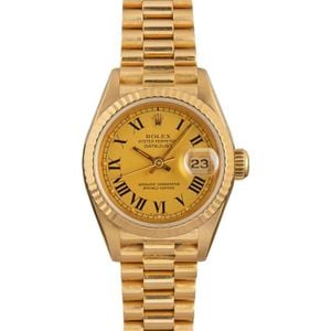 Rolex Datejust 69178 Champagne Roman Dial