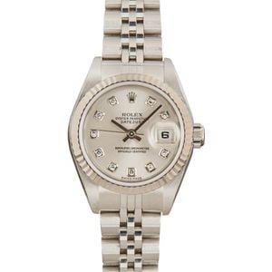 Ladies Rolex Datejust 79174 Diamond Dial