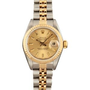 Rolex Lady Datejust 69173 Index Dial