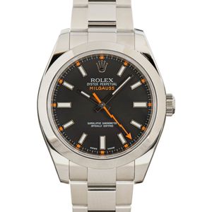 Rolex Milgauss Ref 116400 Black Dial