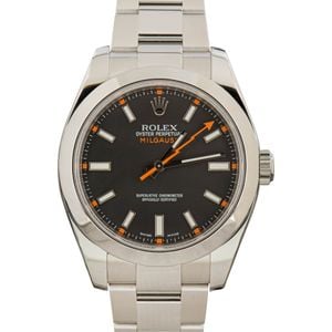 Rolex Milgauss 116400 Black 40MM