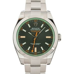 Rolex Milgauss 116400 Black Dial