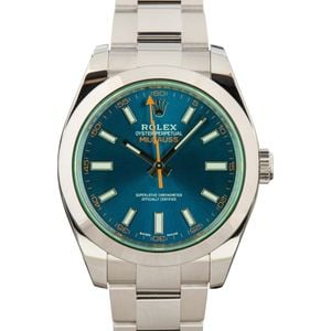 Rolex Milgauss 116400GV Blue