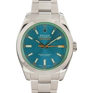 Rolex Milgauss 116400GV Green Sapphire Crystal