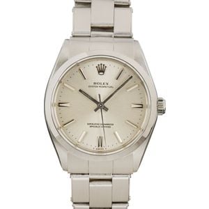 Vintage Rolex Oyster Perpetual 1002 Stainless Steel