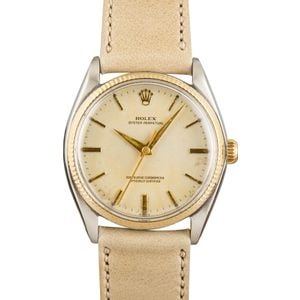 Rolex Oyster Perpetual 1005 Leather Band