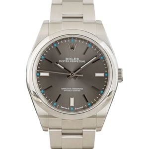 Rolex Oyster Perpetual 114300 Rhodium