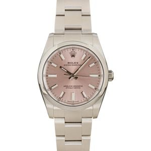 Rolex Oyster Perpetual 124200 Pink Dial