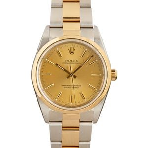 Used Rolex Oyster Perpetual 14203 Two Tone