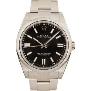 Rolex Oyster Perpetual 124300 Black Chromalight Dial