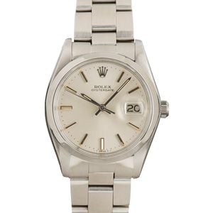 Rolex OysterDate 6694 Silver Dial