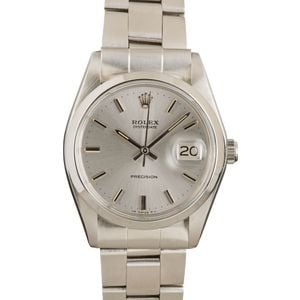 Rolex Oyster Date 6694 Silver Dial