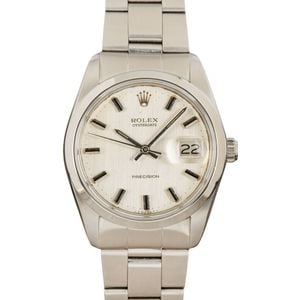 Pre-owned Rolex OysterDate 6694 Steel