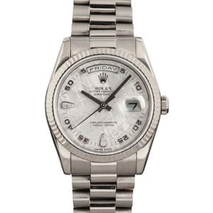 Rolex Day-Date 118239 Meteorite Diamond Dial