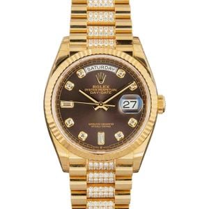 Rolex Day-Date 36 Ref 128238 18k Yellow Gold