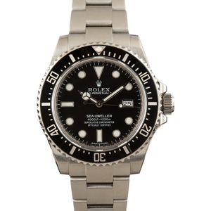 Rolex Sea-Dweller 116600 Black Dial