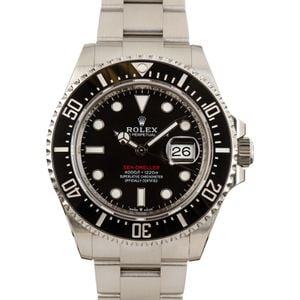 Rolex Sea-Dweller 126600 Black Ceramic Bezel