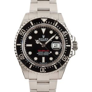 Rolex Sea-Dweller 126600 Red Letter Dial