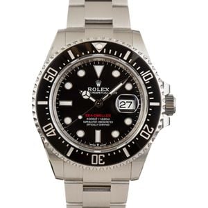 Rolex Sea-Dweller 126600 Red Letter Dial