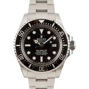 Used Rolex Sea-Dweller 126660 Black Dial