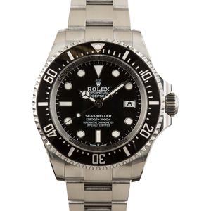 Rolex Sea-Dweller 136660 Black Dial & Ceramic Bezel