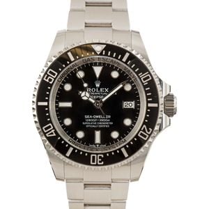 Pre-Owned Rolex Sea-Dweller 136660 Stainless Steel