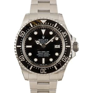 Rolex Sea-Dweller 136660 Black Chromalight Dial