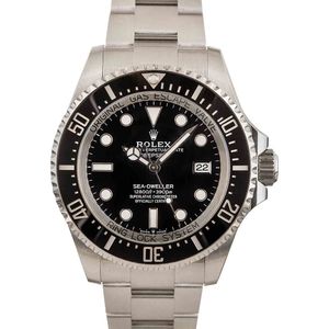 Rolex Sea-Dweller 136660 Black Chromalight Dial