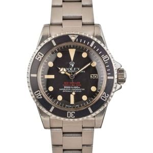 Vintage Rolex Sea-Dweller 1665 Double Red Sea-Dweller